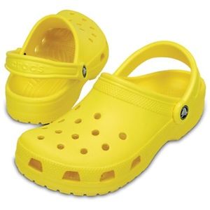 Yellow Crocs